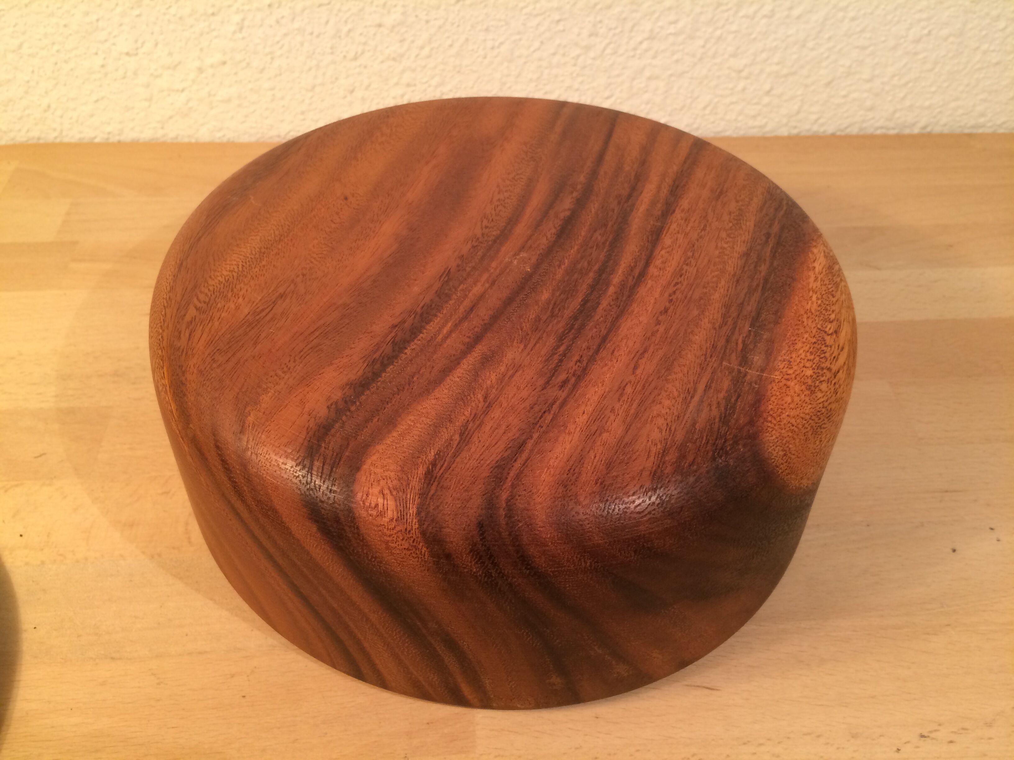 Scandinavian teak fruit cup 26 cm