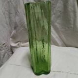 Viennese blown glass vase