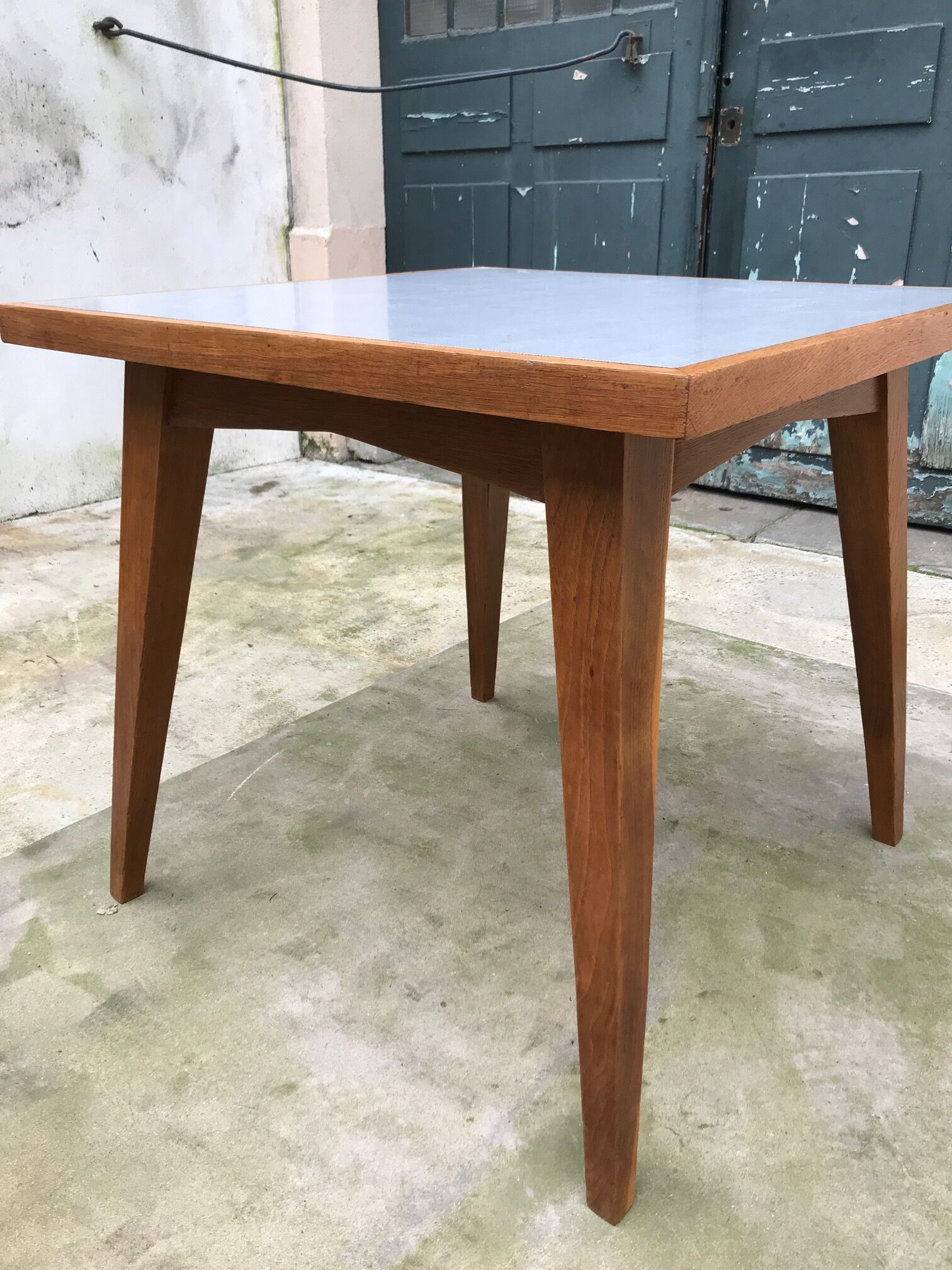 Table 1950 - oak and formica