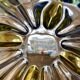 Two-tone Murano ashtray