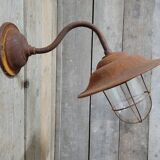 Applique murale French Rusty Barn Lamp