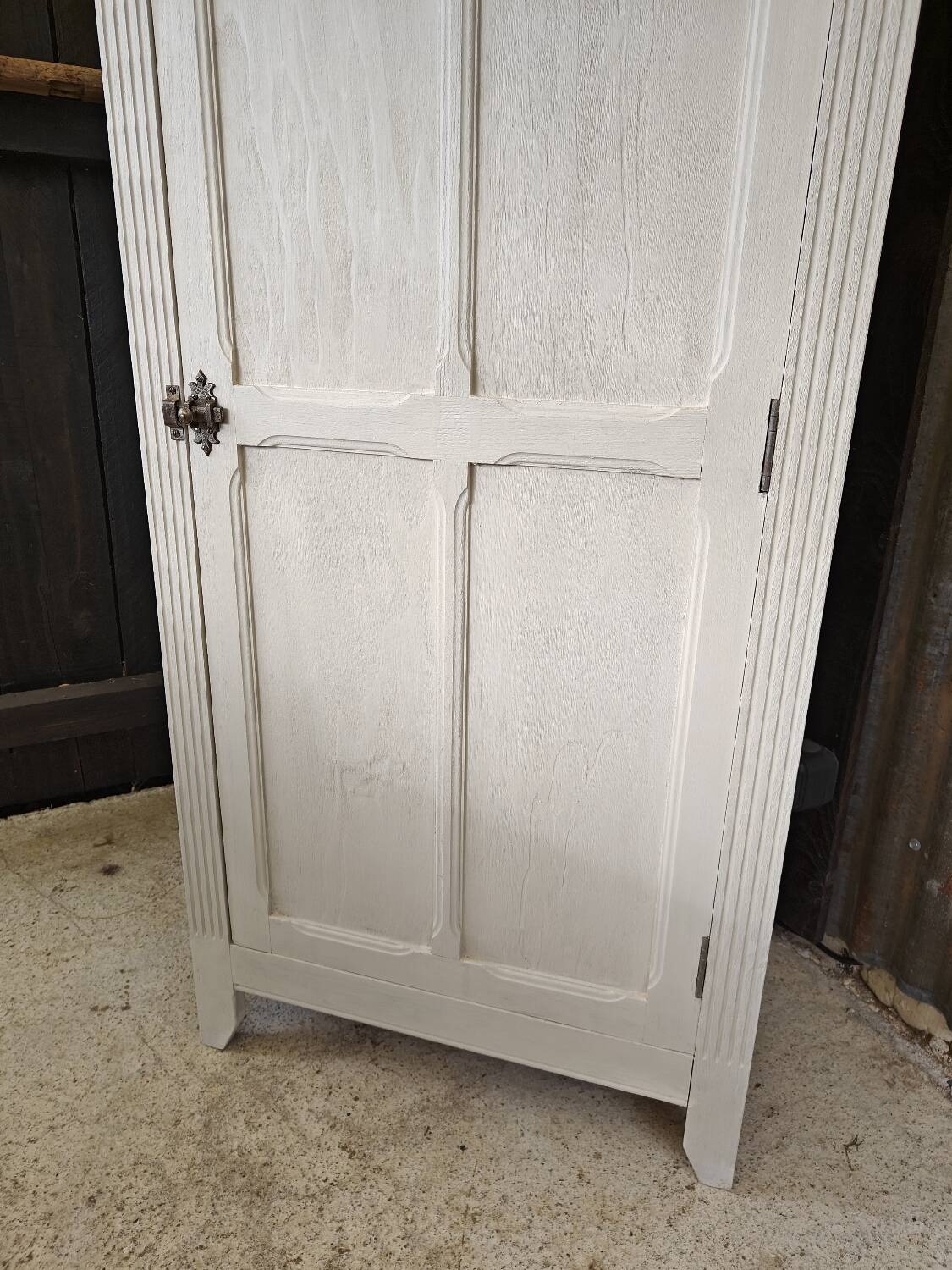 Restored Parisian Bonnetière Wardrobe