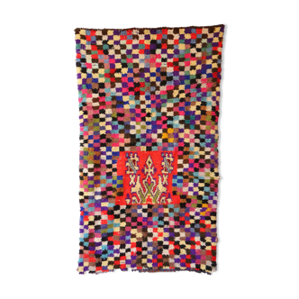 Moroccan colorful carpet - 122 x 212 cm