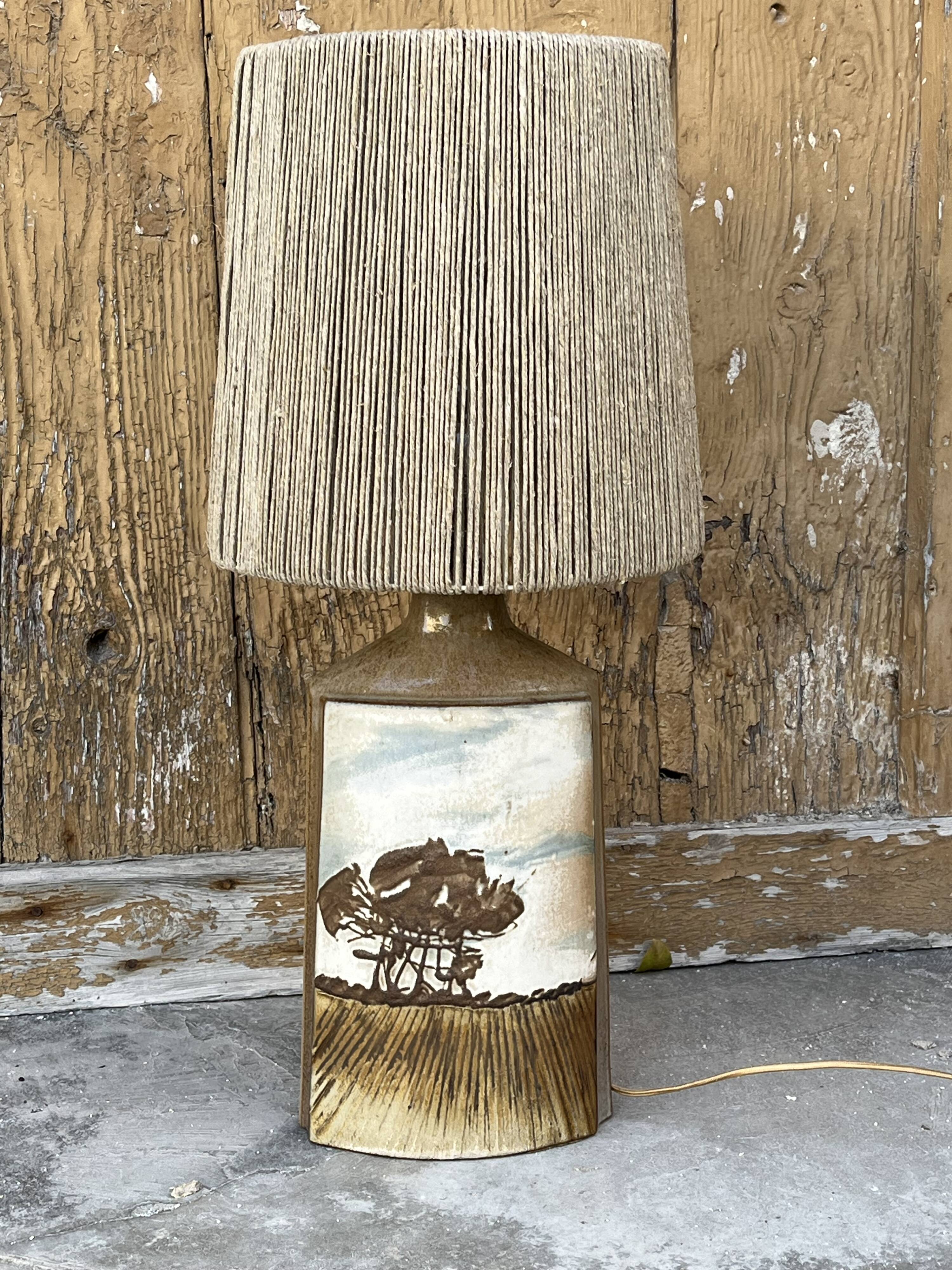 Ceramic lamp
