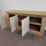 Rustic 3-door sideboard