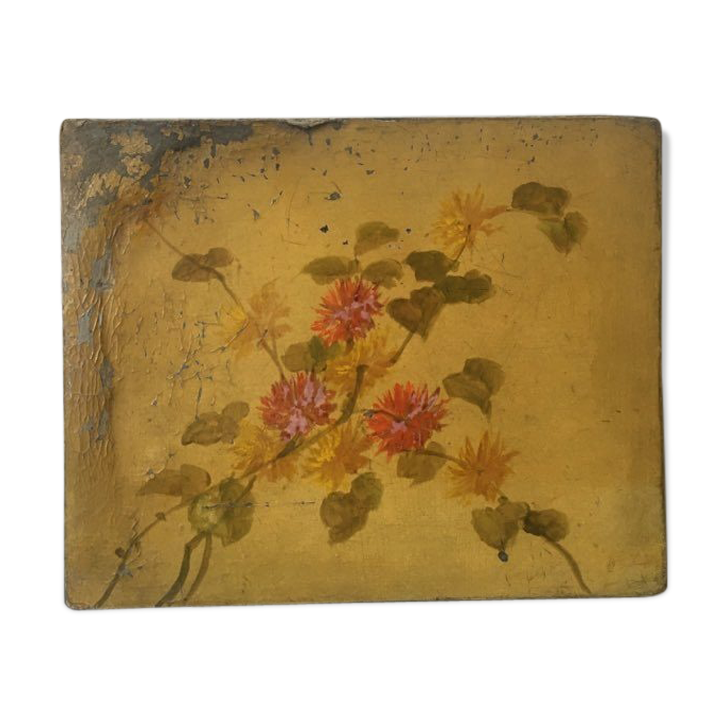 Painting ancient oil