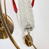 Pair of retro 60s wall lights