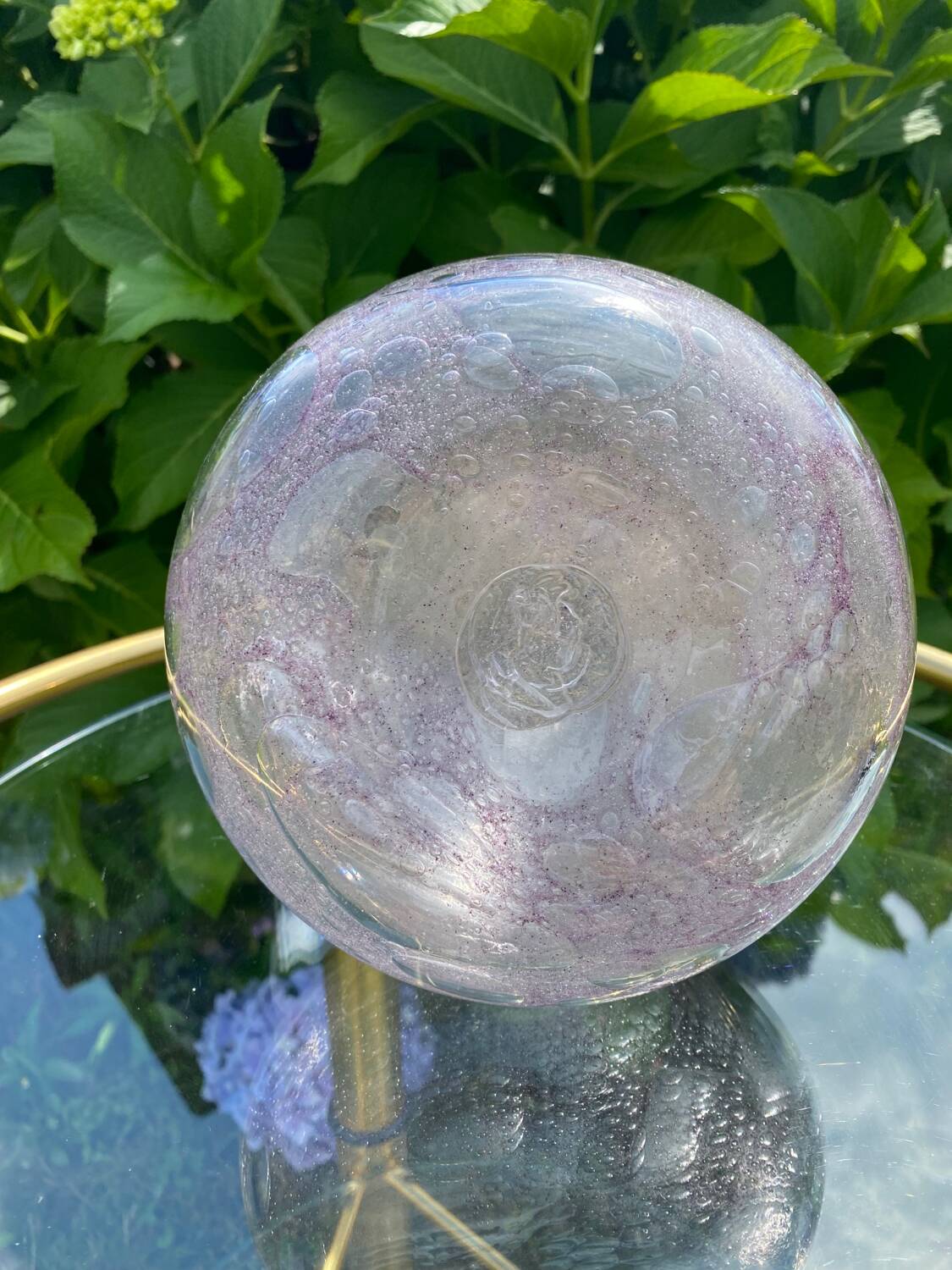 Carafe and glasses crystal glassworks of the popes