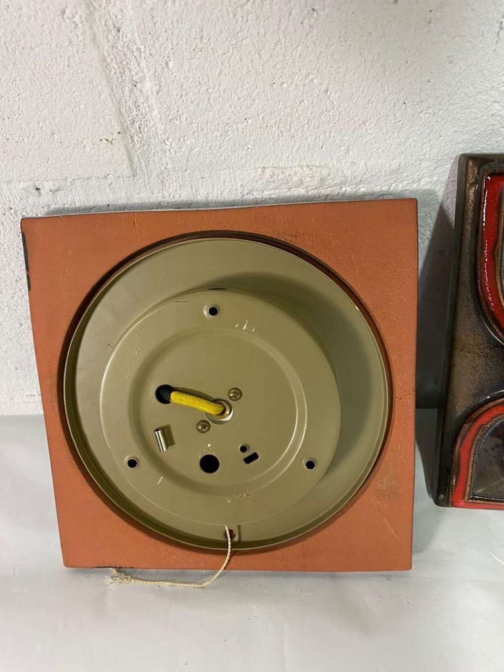 Vintage lava wall lamps