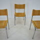 Set of four design chrome dining chairs by Viliam Chlebo, Czechoslovakia, 1980s