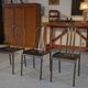 Lot de 3 chaises modèle "Villa Cavrois" Moderniste par MALLET STEVENS