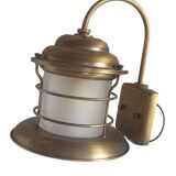 Lustrarte Set of one wall light and one table lamp