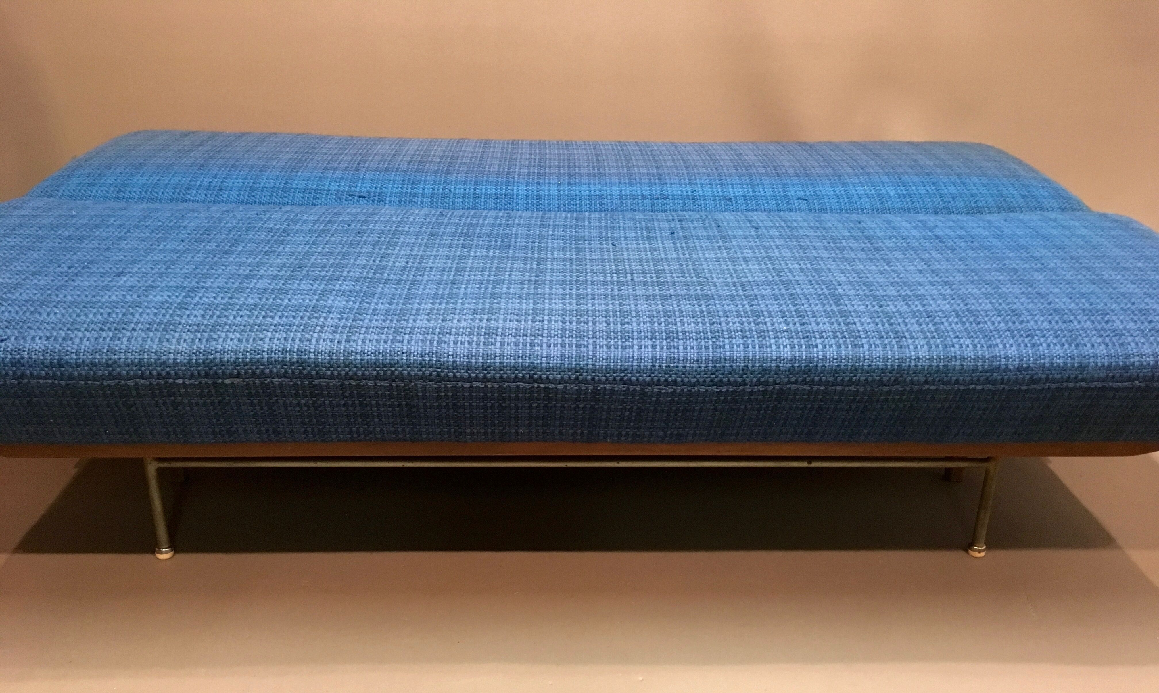Scandinavian blue daybed couch