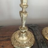 19th century bronze candlestick