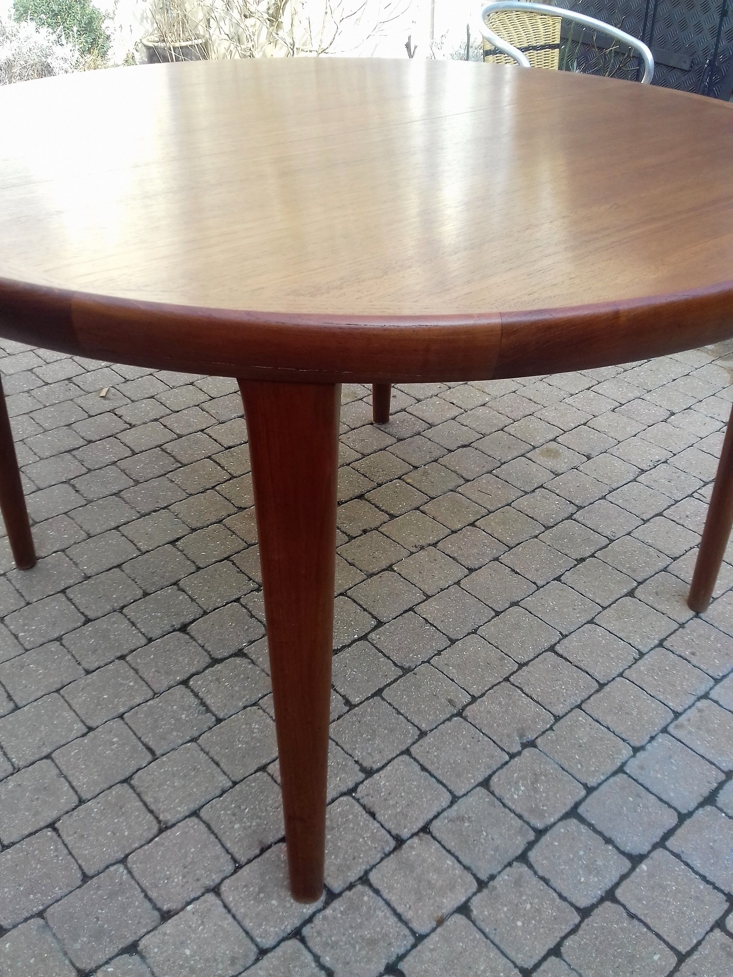 1960s extendable teak table