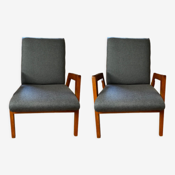 Pair of vintage armchairs