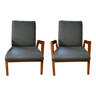 Pair of vintage armchairs