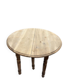 Table en bois ancienne ovale