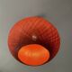 Vintage pendant lamp nylon thread ball 60s-70s