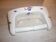 Wall-mounted ceramic toilet paper dispenser