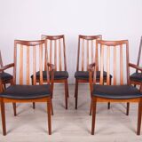 Teak Dining Chairs from G-Plan, 1960s, Set of 6
