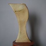 ceramic vase free form contemporary design scandinavian decoration handmade pottery stoneware