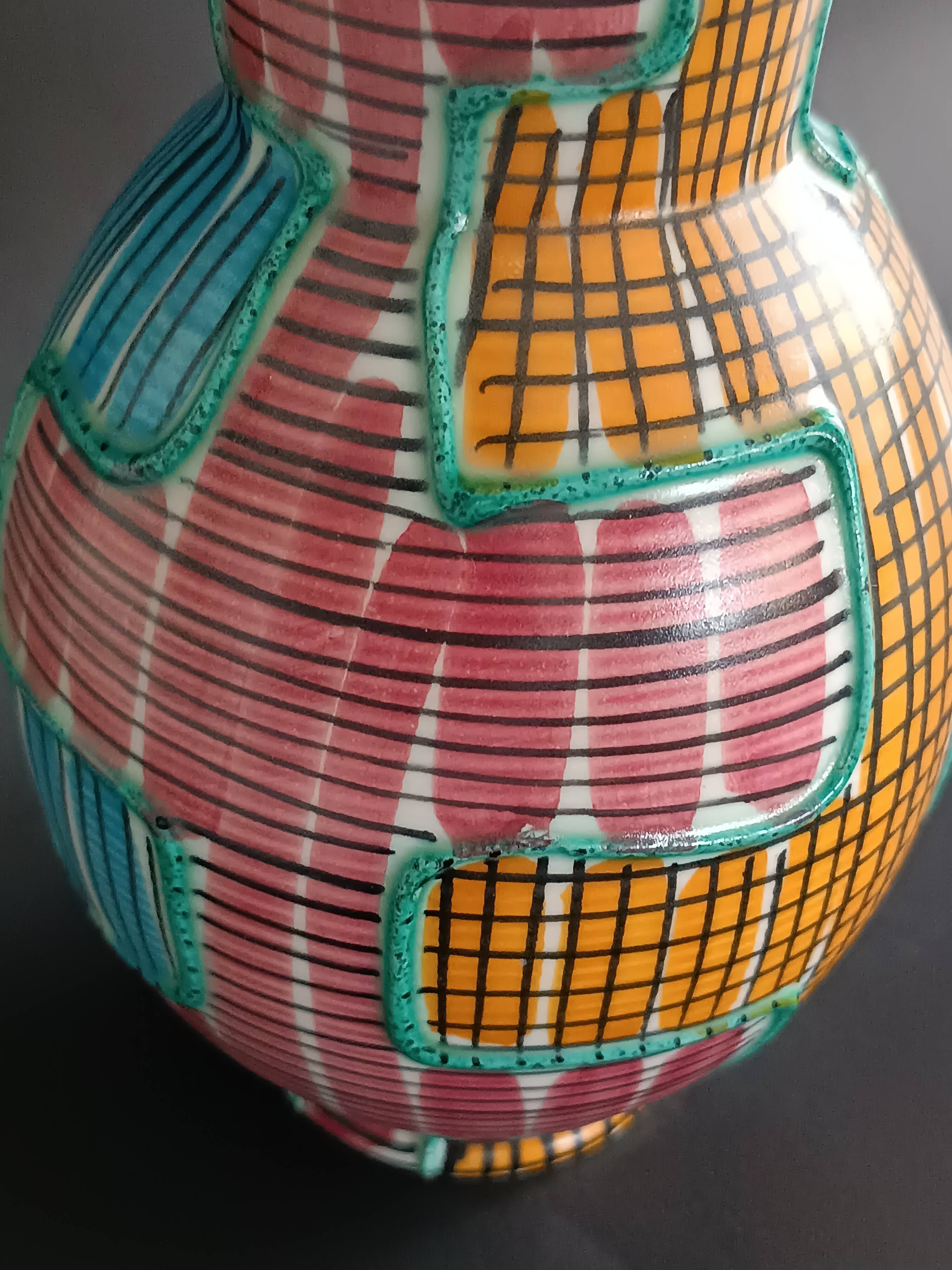 Verona vase by Elfi Stadler for Schramberg mid century