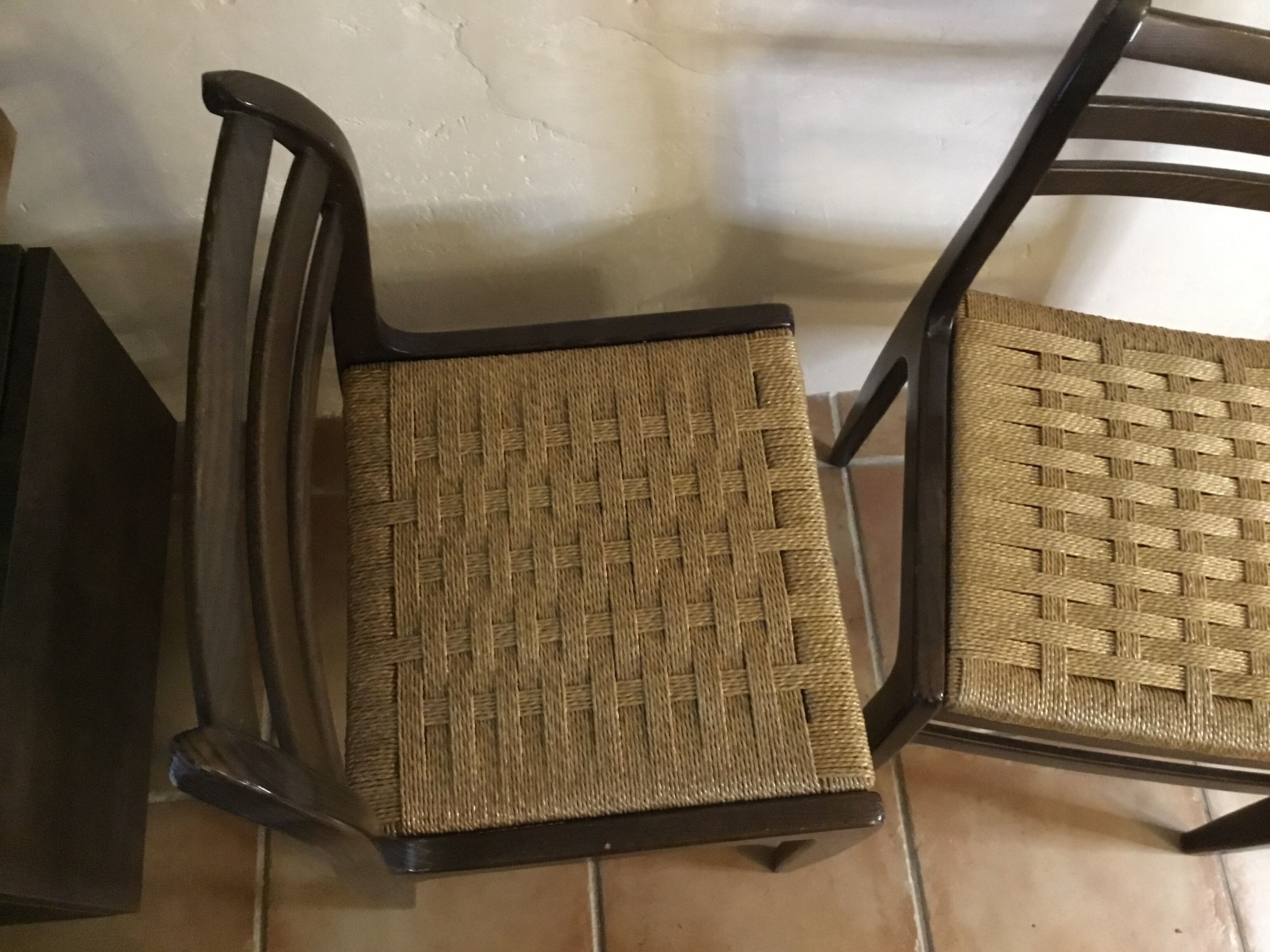 2 chairs design niels otto by J.L mollers year 60