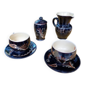 Ceramic stoneware lunch service
