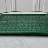 Ceramic top green and gold canning effect 50s