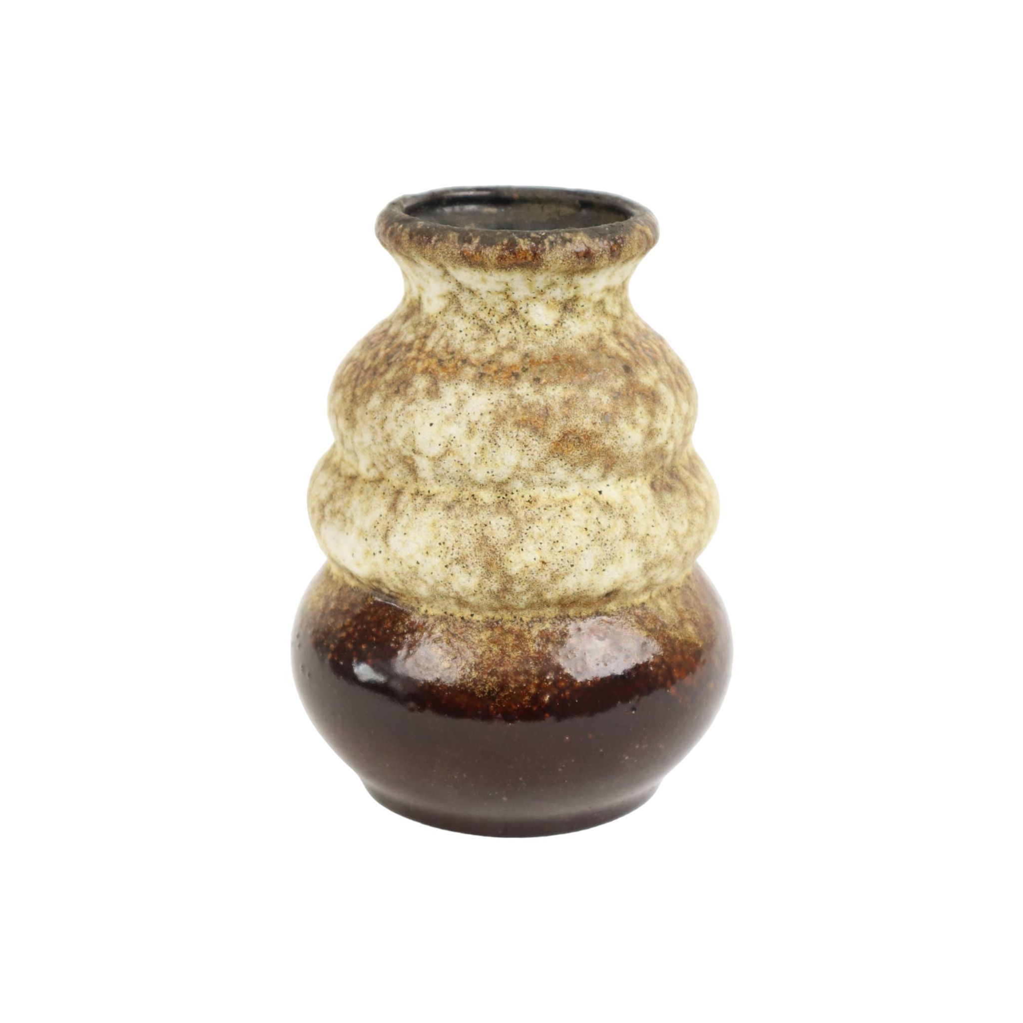 Fat lava vase west germany scheurich 1960s vintage 656-15