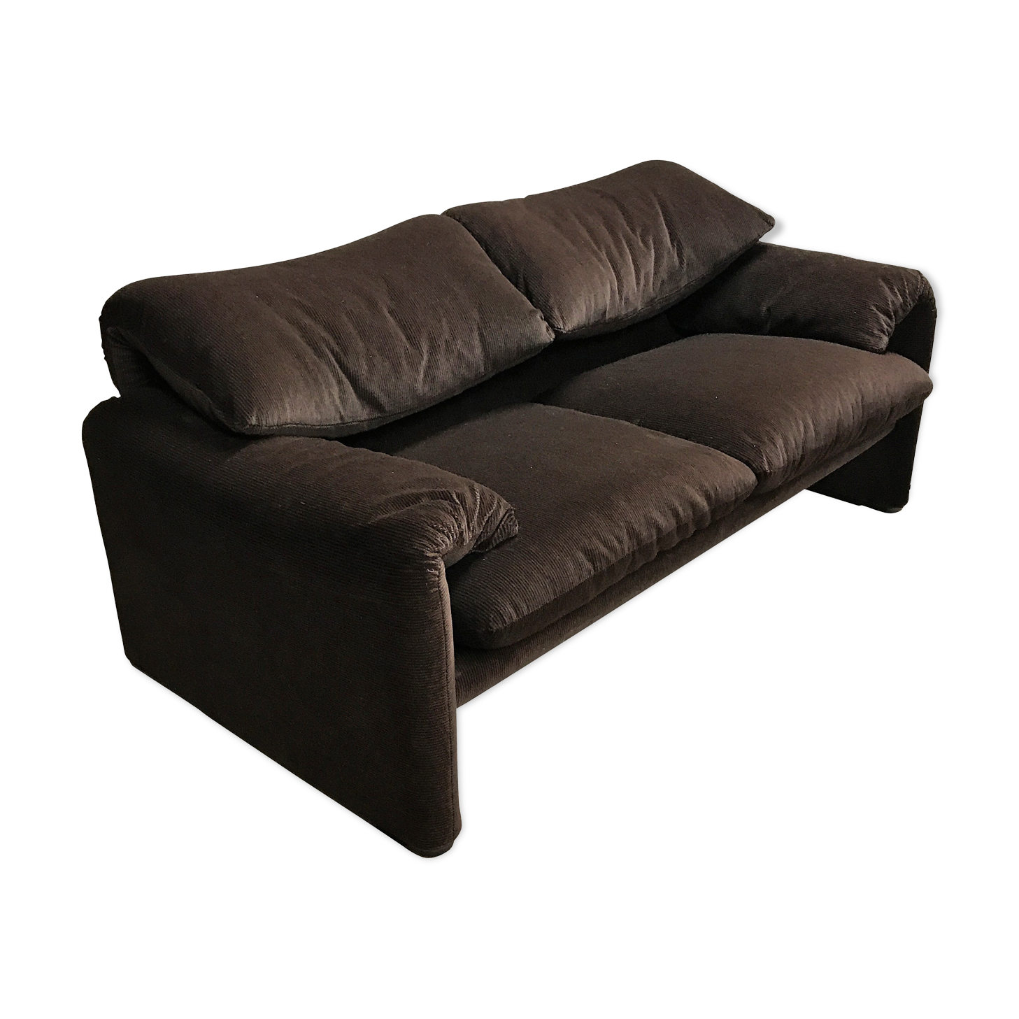 Maralunga sofa by Vico Magistretti for Cassina, 1973