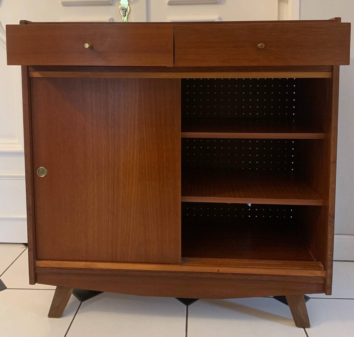 Buffet vintage pieds compas