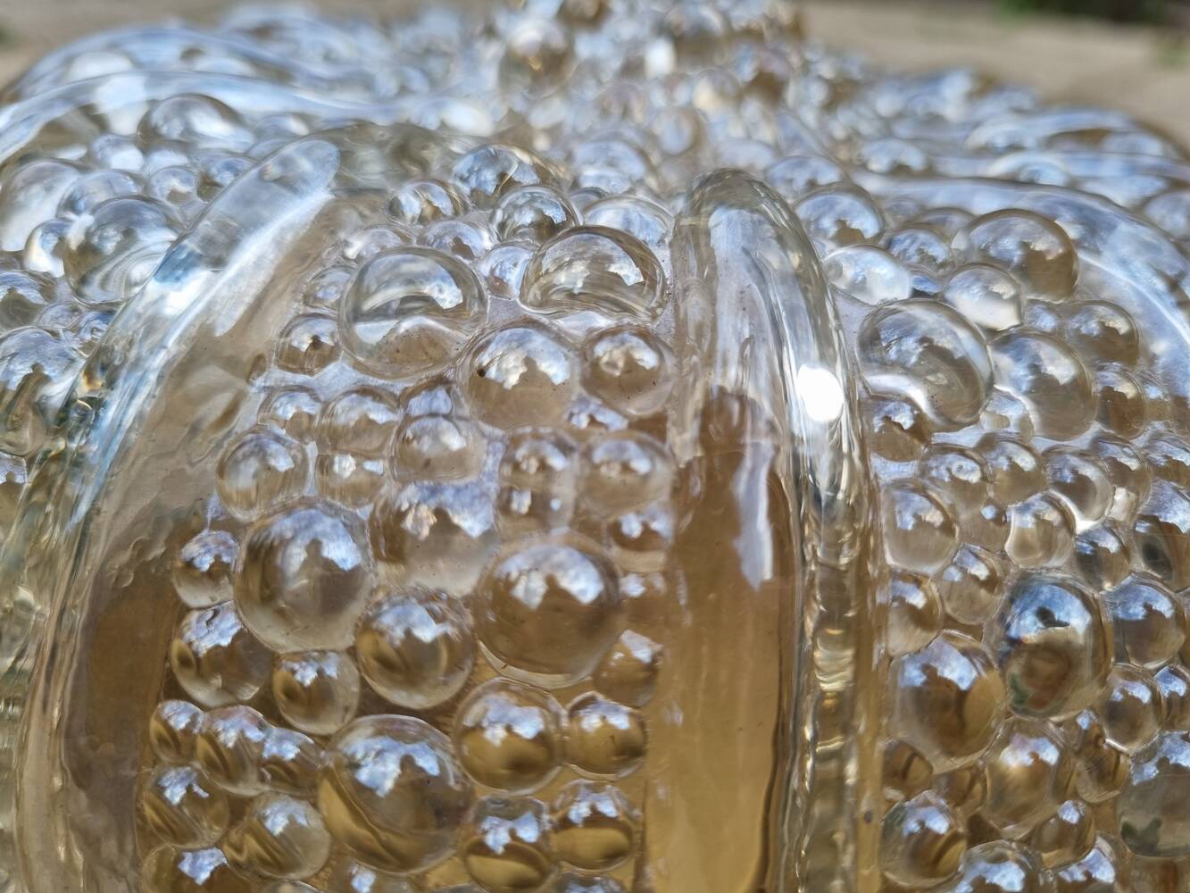 Bamberg ceiling light, Rudolph ZImmermann, bubble, vintage, 70s