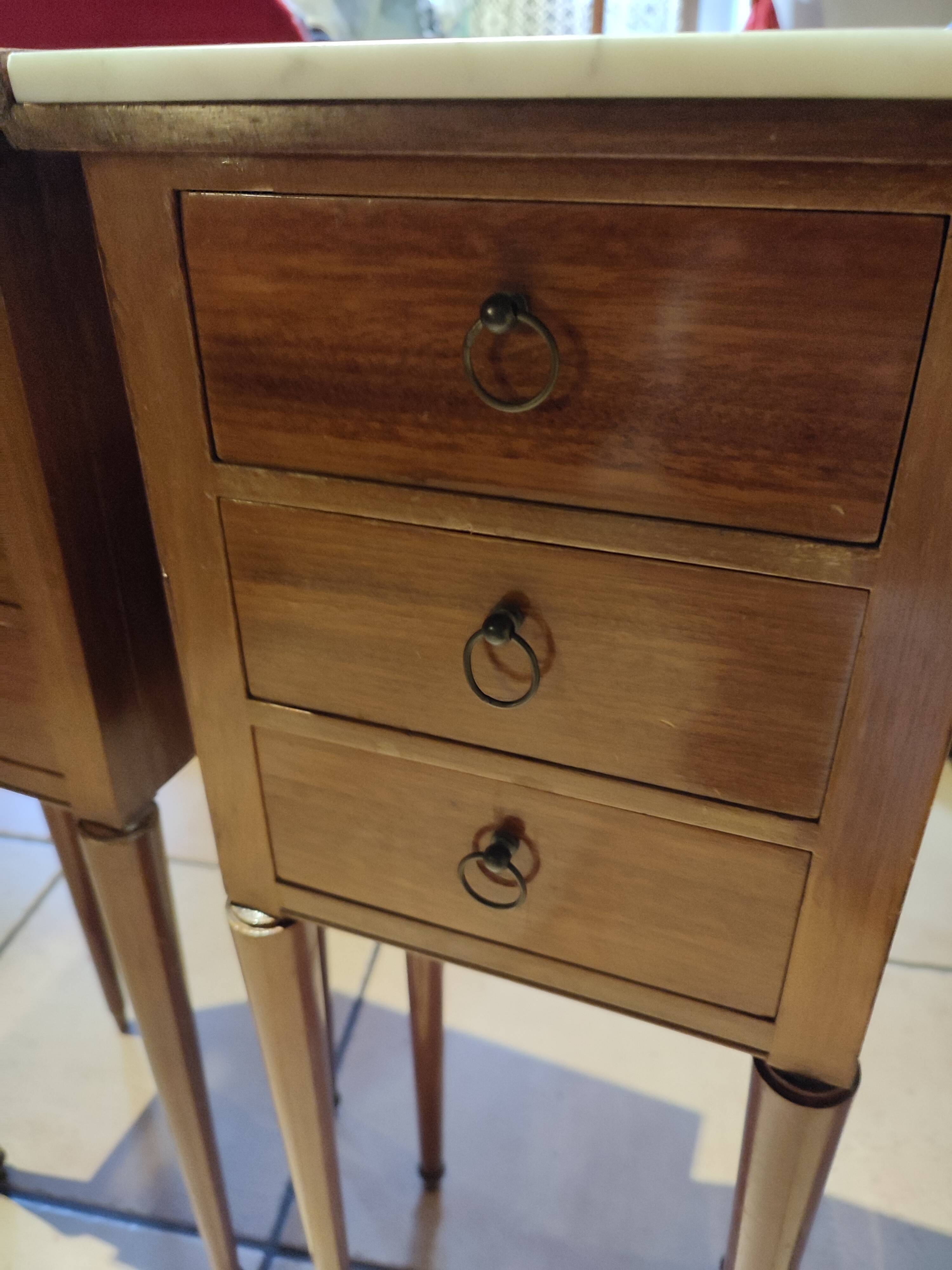 Pair of bedside tables