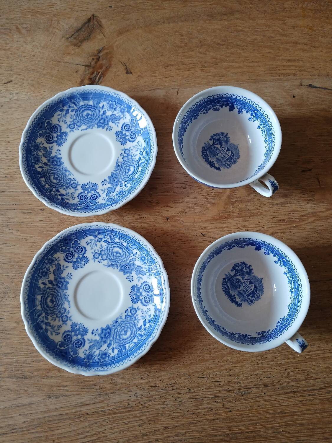 2 old Villeroy and Boch cups