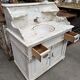 Washbasin furniture from the early 20th century.