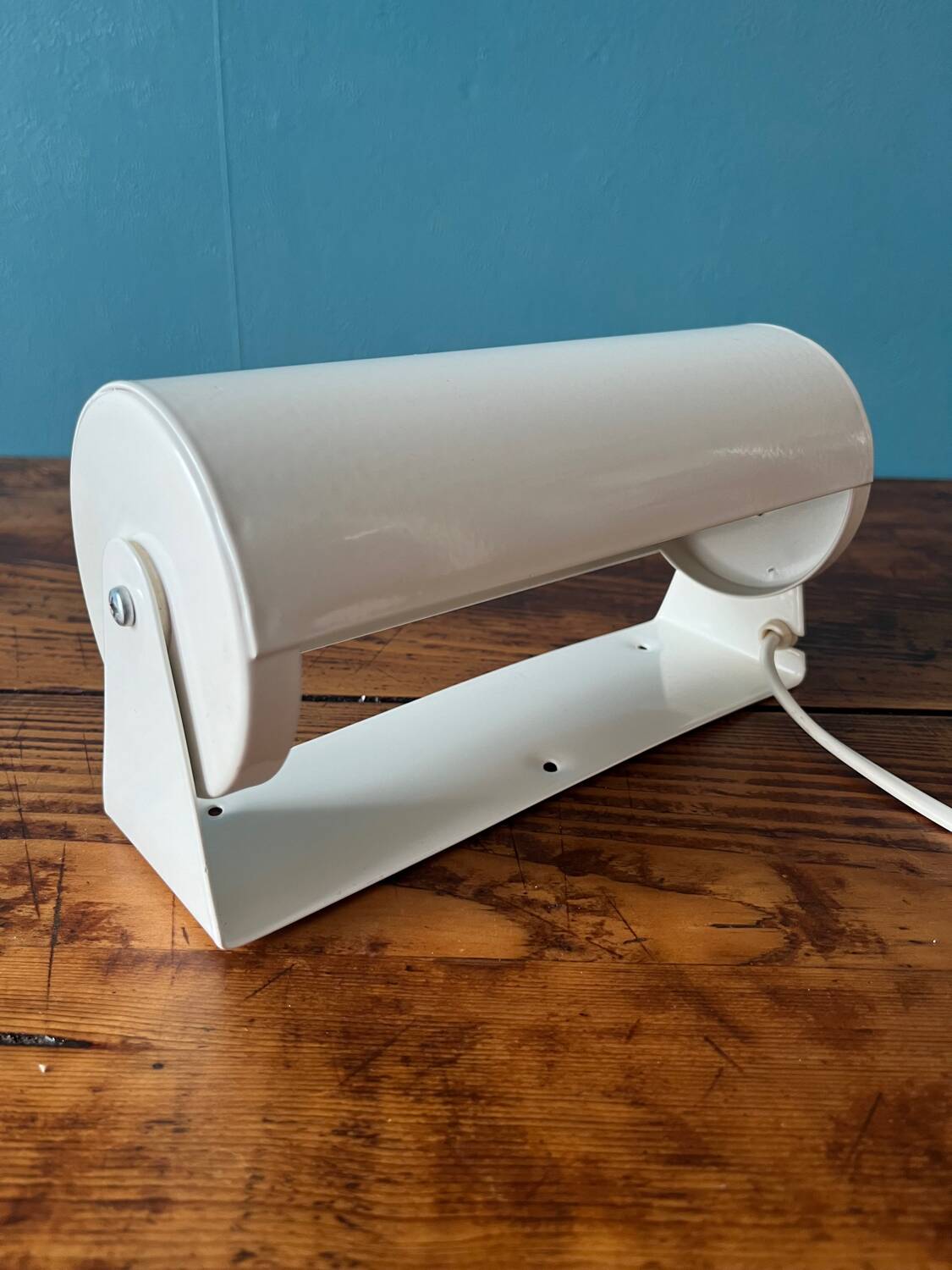 Ikea wall light lod v413 vintage white lamp white design 1980