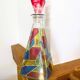 Carafe / vase multicolore italien