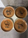 4 assiettes Sarreguemines