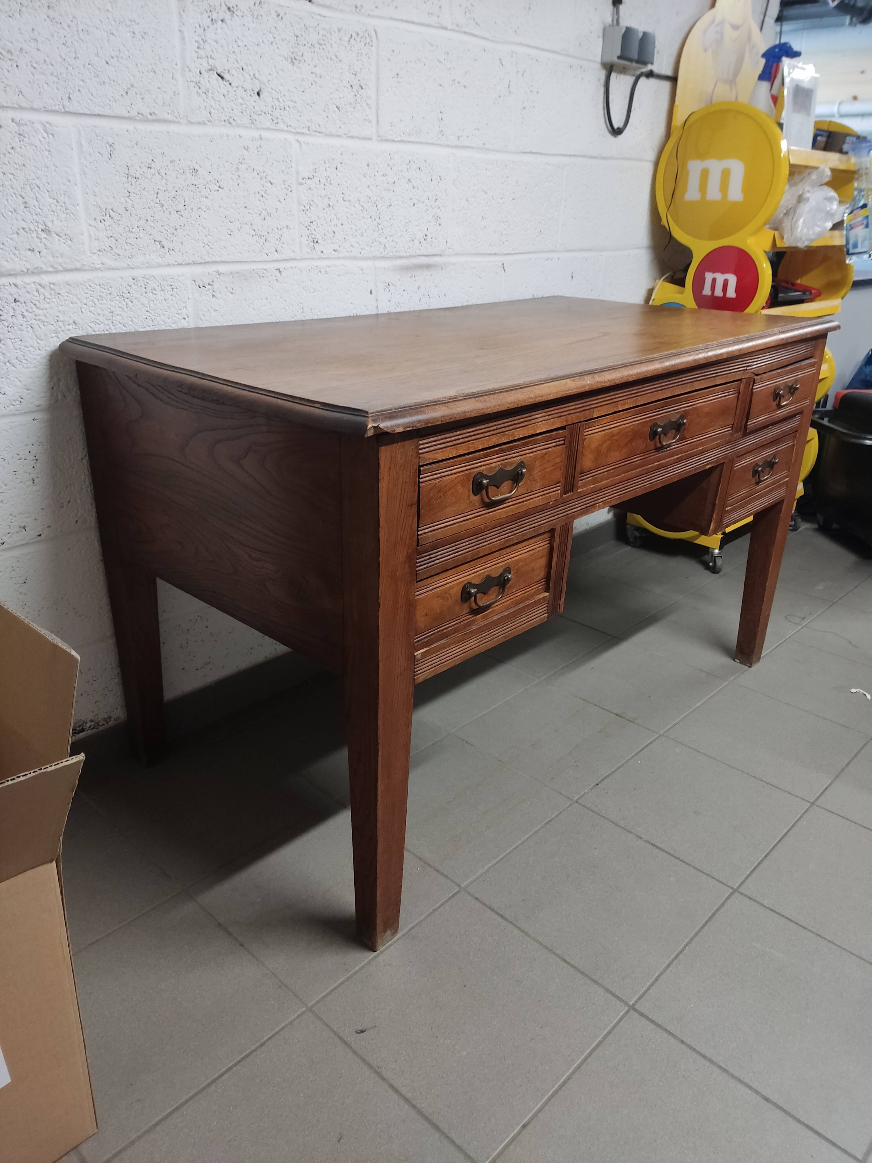 1920 oak desk banker