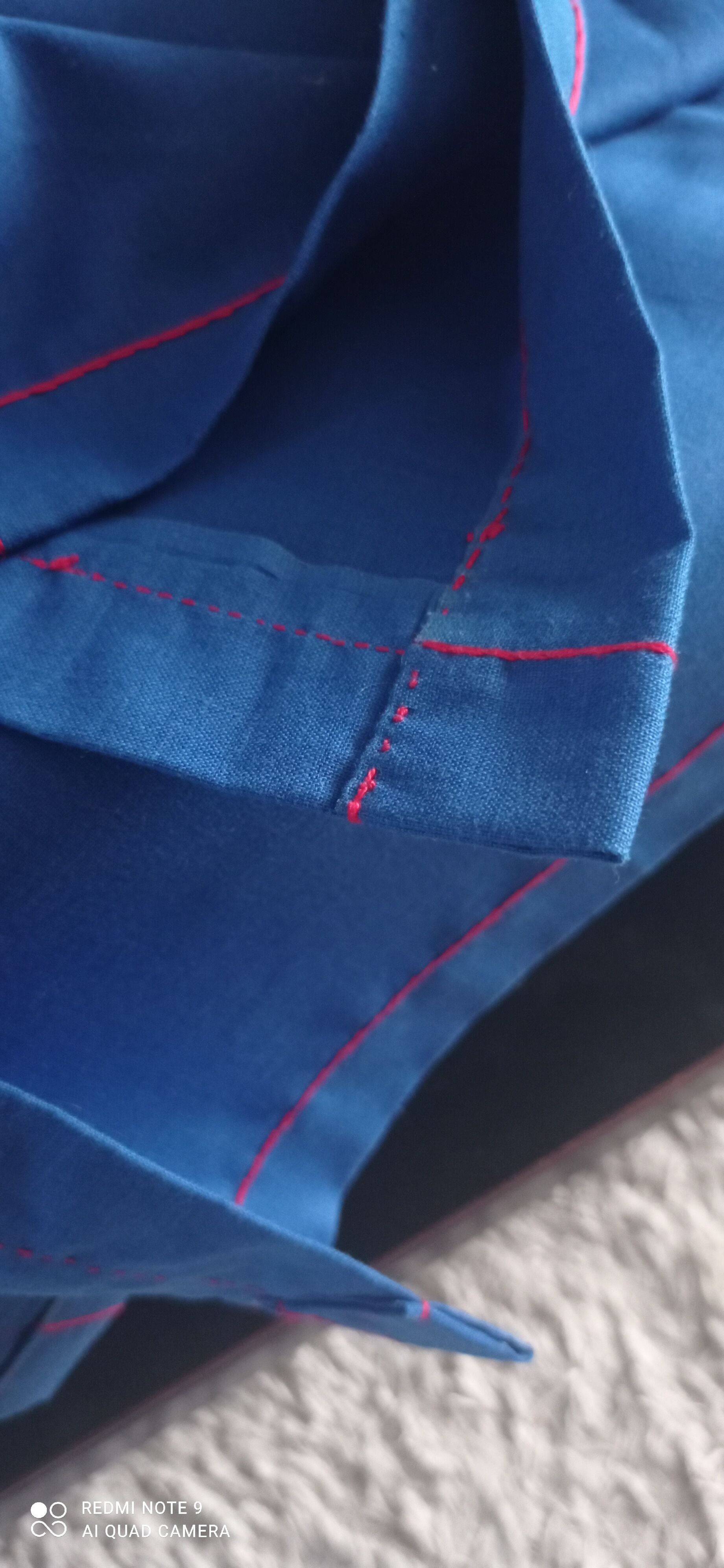 Old embroidered tablecloth