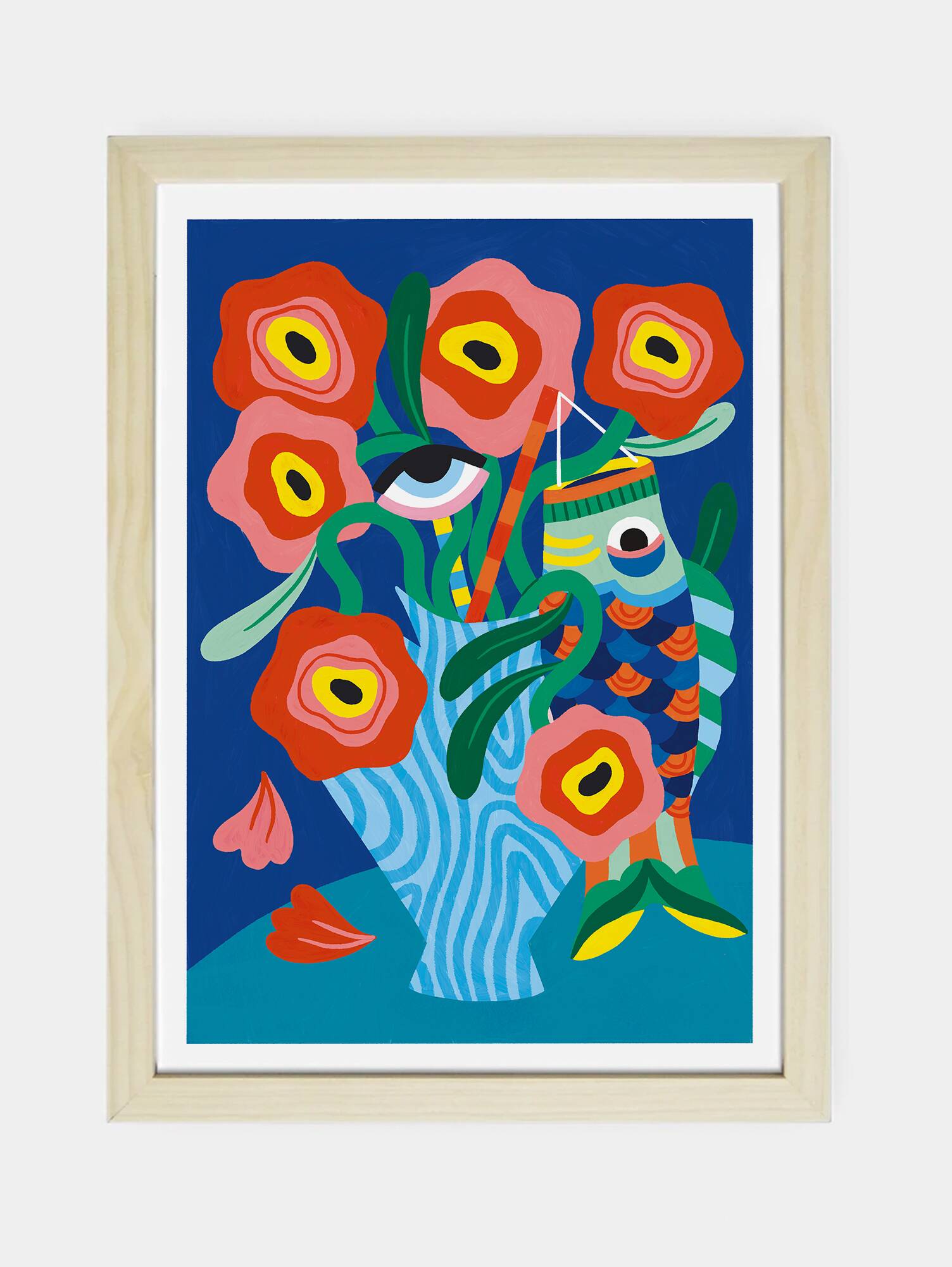 LE POISSON - illustration A4