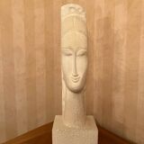 Sculpture tête de femme