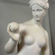 Venus with the Apple, based on the model by Bertel Thorvaldsen in reconstructed marble, 20th century.