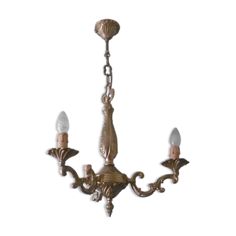 Bronze chandelier