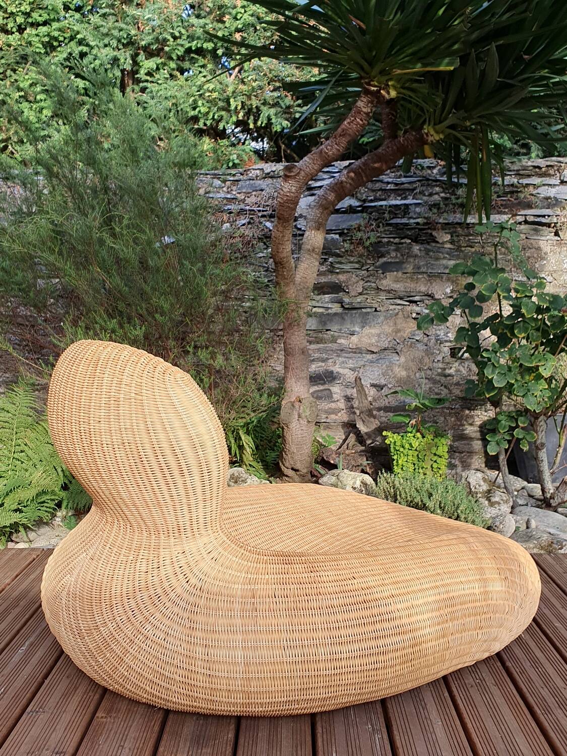 Fauteuil en rotin Storvik de Carl Öjerstam pour Ikea