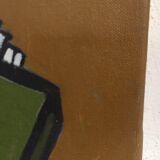 Oil painting still life Franco Prayer (1924) 60x50 cm