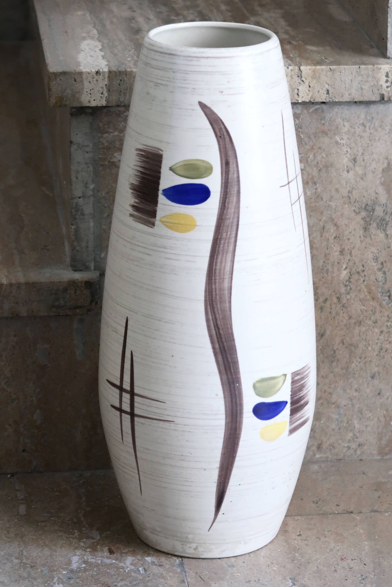 Ceramic vase West Germany - 40 cm