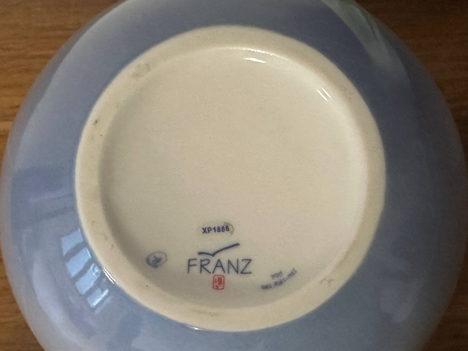 Vase Art nouveau en porcelaine signé Franz